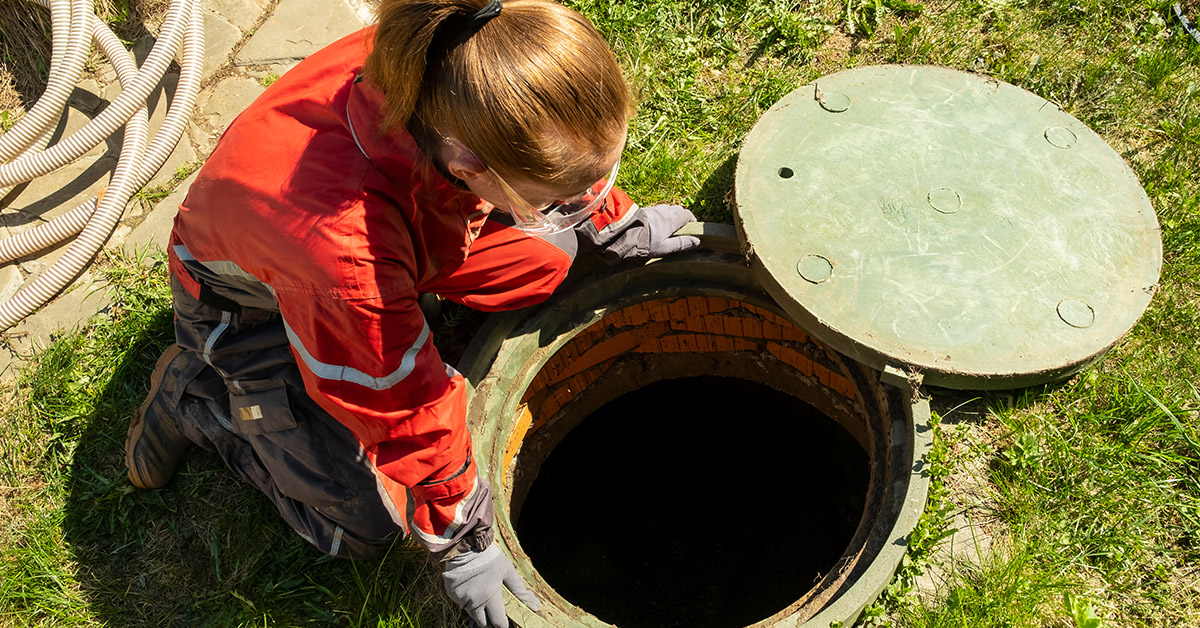 Cesspool Massachusetts home with private sewage system