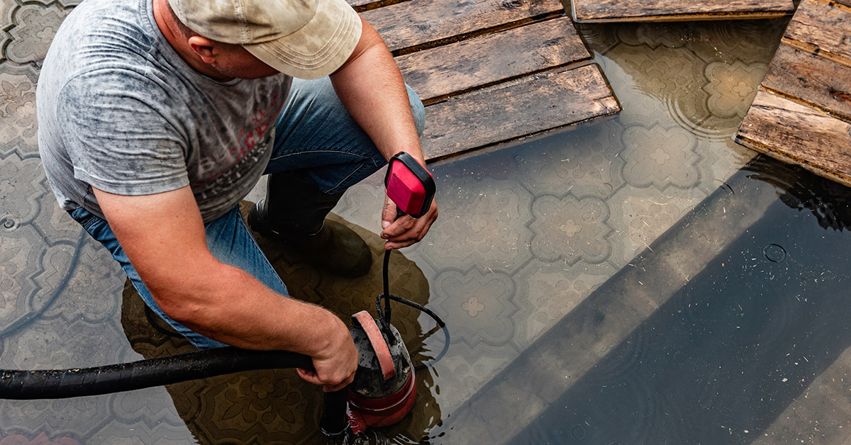Sewer backup Massachusetts basement with sewage water damage